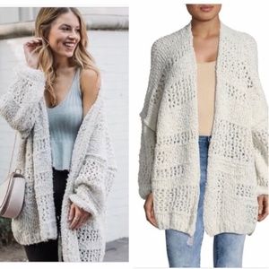 ISO! Free People Saturday Morning Cardigan (Ivory)